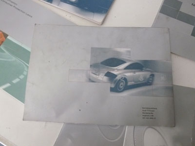 2000 Audi TT Mk1 / 8N - Owner's Manuals w/ Case5